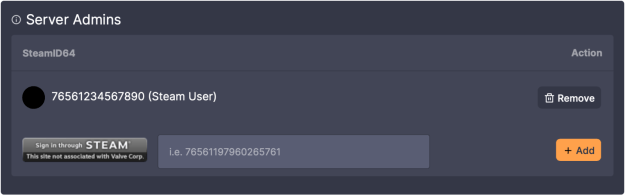 DatHost Sever Admins Control Panel